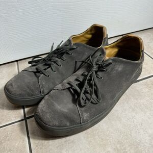Olukai Lae Ahi Li Kala Men’s 13 Suede Green Lace Up Casual Shoes Sneakers